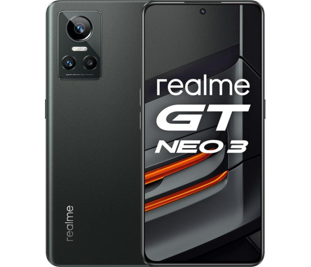 realme GT Neo 3 5G 12/256GB 120Hz 150W OIS Black - 1045162 - zdjęcie